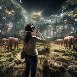  A Virtual Reality World Where Endangered Sp B4964