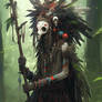  A Mystical Forest Shaman With Intricate Tri C37c1