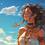  The Background Is Blue Sky High Resolution  5103c