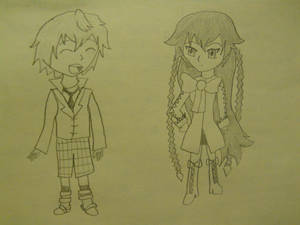 Oz and Alice from Pandora Hearts :3