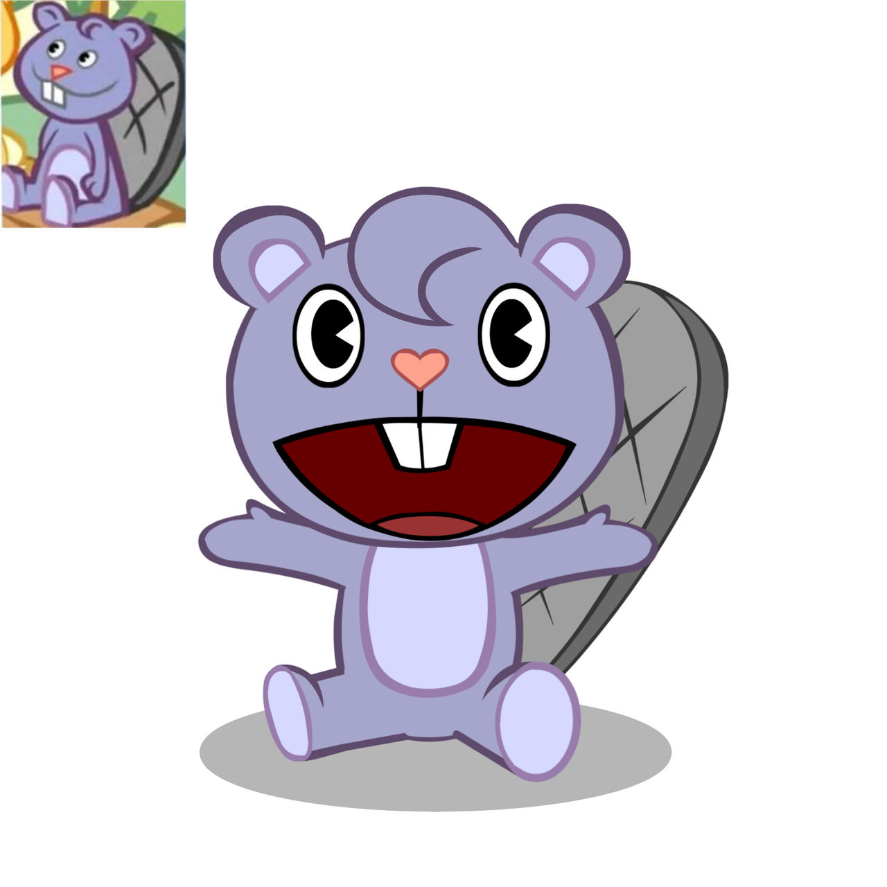 Toothy (pilot episode HTF) by XmisamiX on DeviantArt