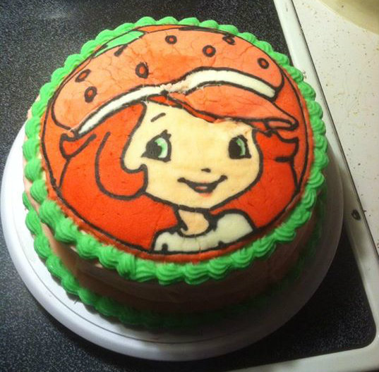 Strawberry Shortcake Cake