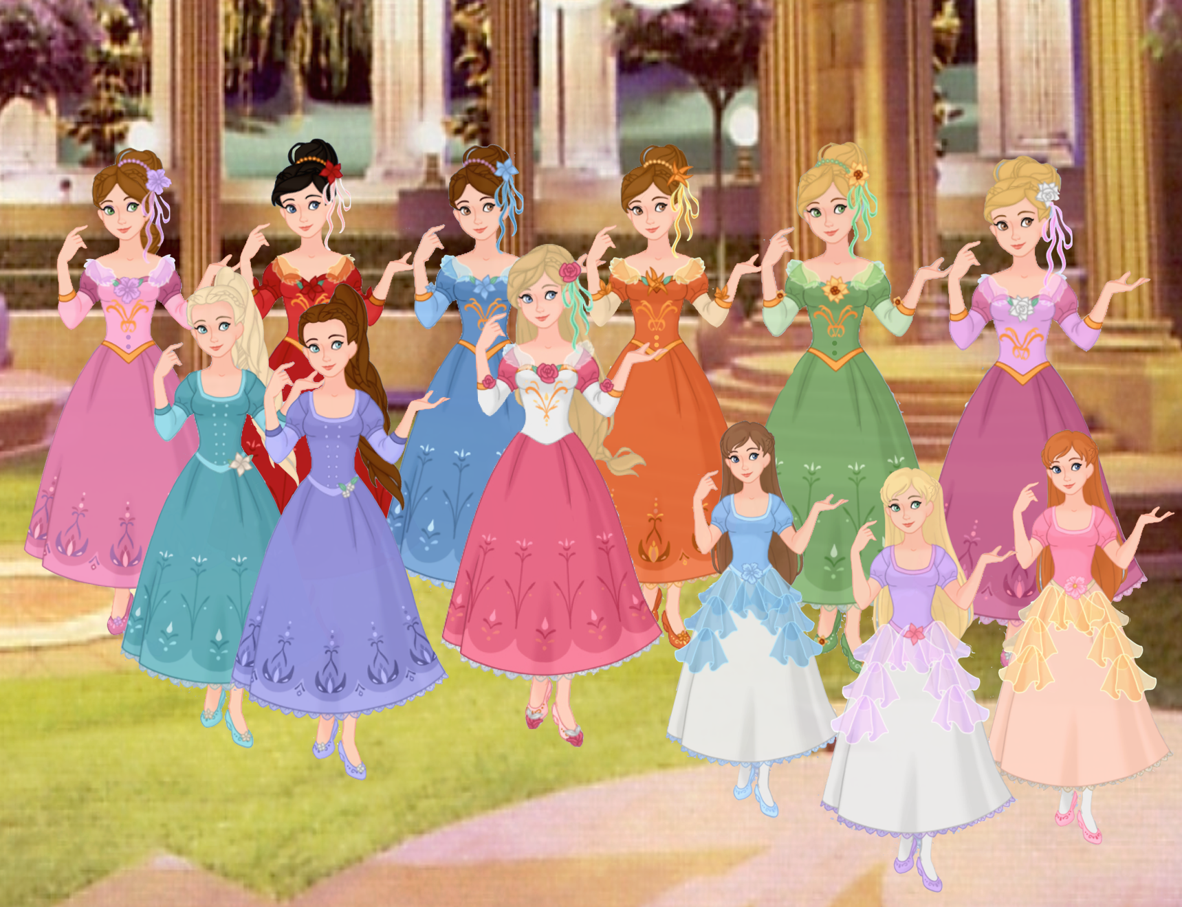 Barbie The 12 Dancing Princesses by musicmermaid on DeviantArt