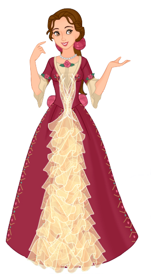 Belle enchanted christmas dress outlet