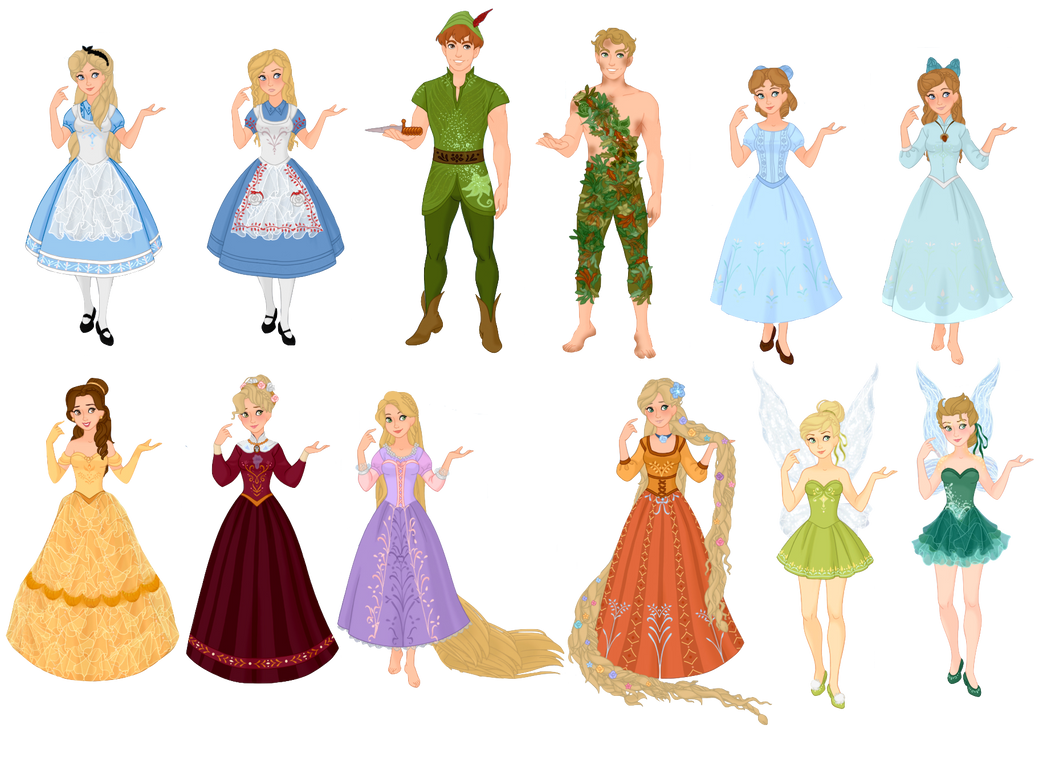 Disney Characters vs. Fairytale Characters II by musicmermaid on DeviantArt
