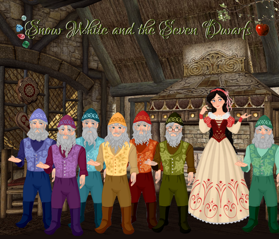 My Snow White and the Seven Dwarfs: Illustration 1