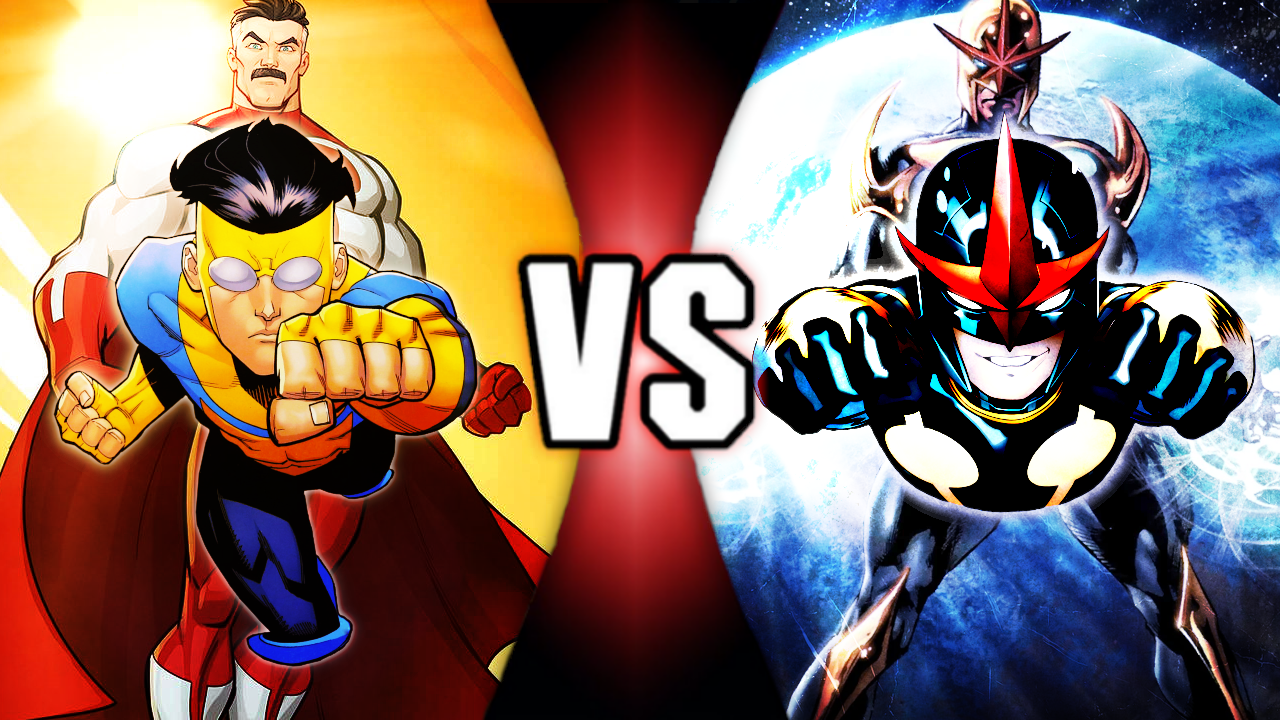 Invincible VS Nova (Sam Alexander) by AAMultiverse on DeviantArt