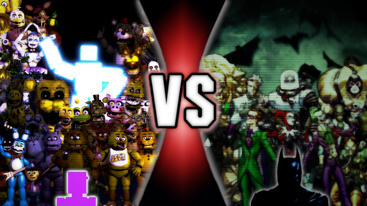 Batman vs five nights at Freddy's 1 animatronics - Battles - Comic Vine