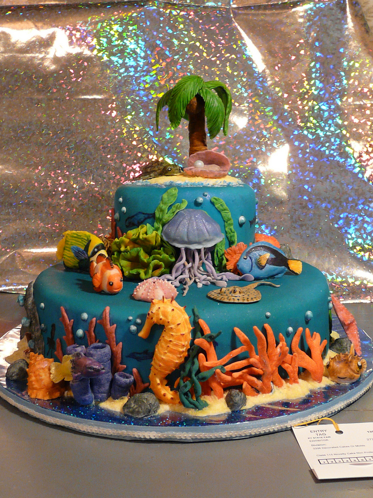 Underwater Cake - Front View