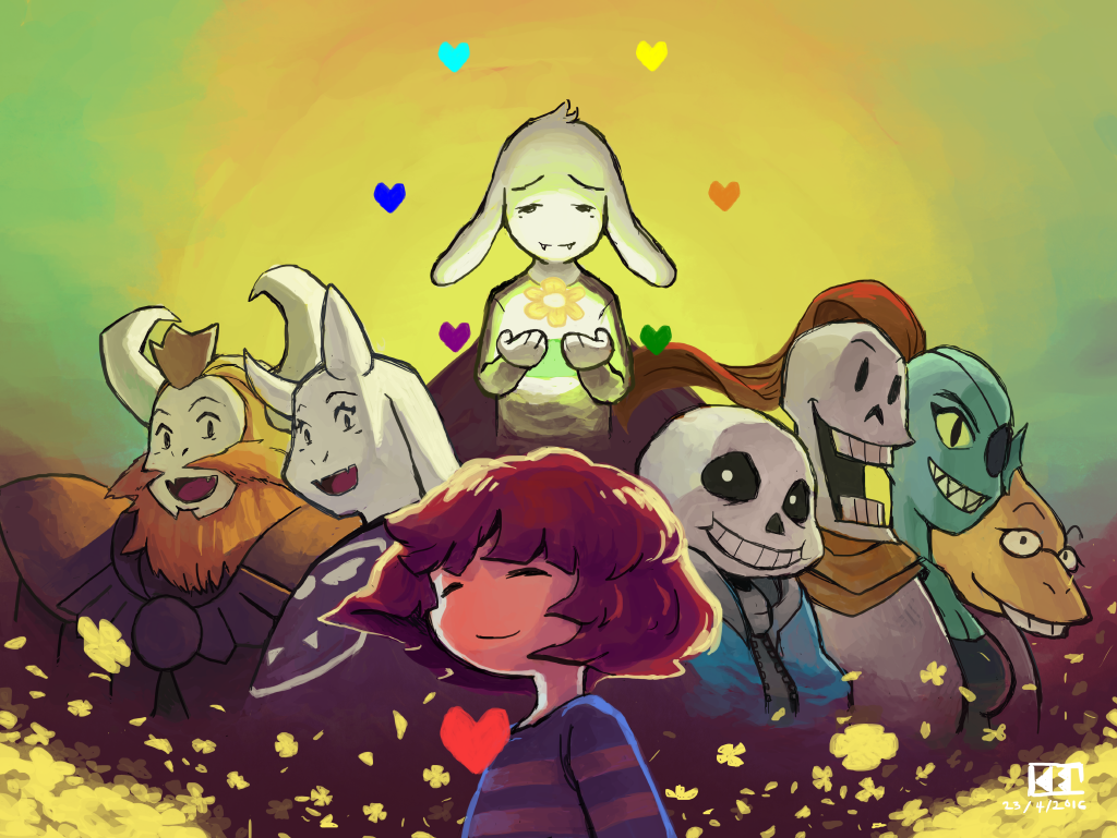 Undertale True Pacifist by kelzero on DeviantArt
