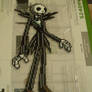 Jack Skellington Perler Art