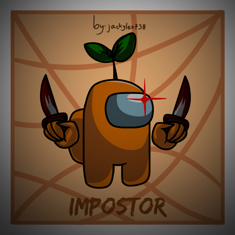 Among us - The impostor? by gavinhunter on DeviantArt