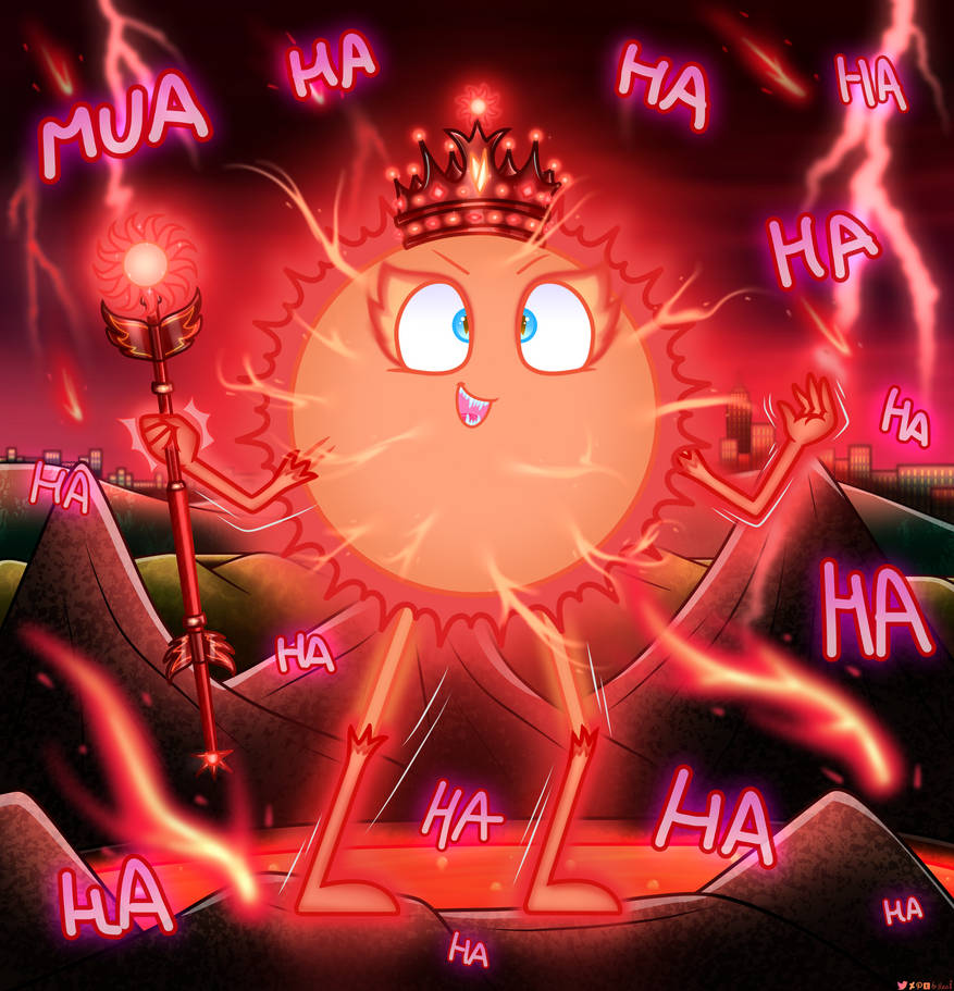 Angry Sun Deviantart Evil Sun by jackyleo738 on DeviantArt