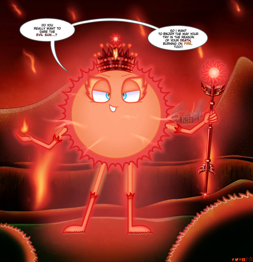 Angry Sun Deviantart Dare The Evil Sun by jackyleo738 on DeviantArt