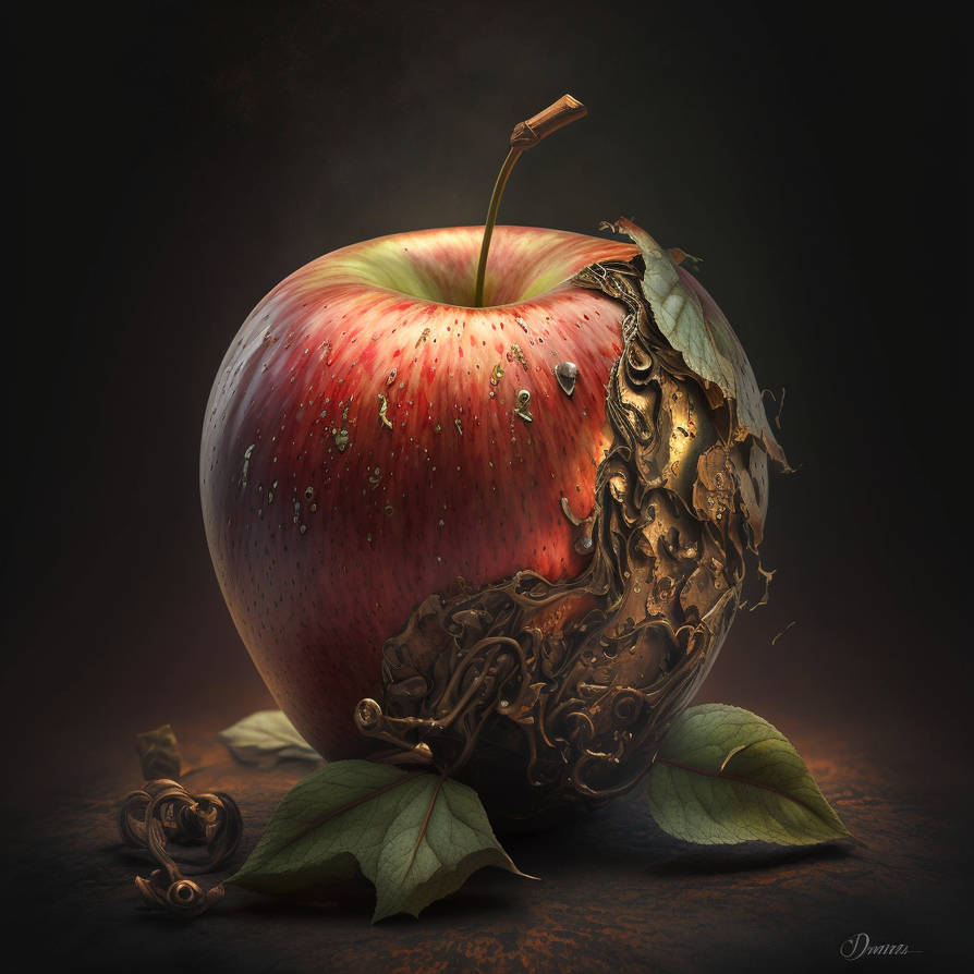 apple art by eggressive on DeviantArt