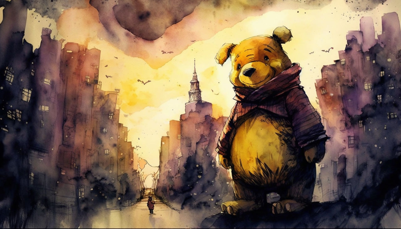 Giant Winnie The Pooh by eggressive on DeviantArt