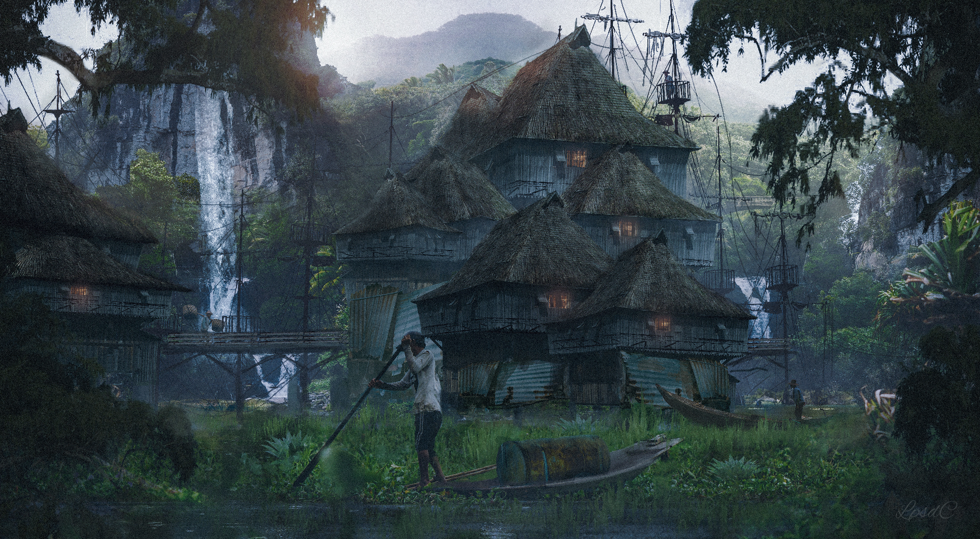 The Suspended Village