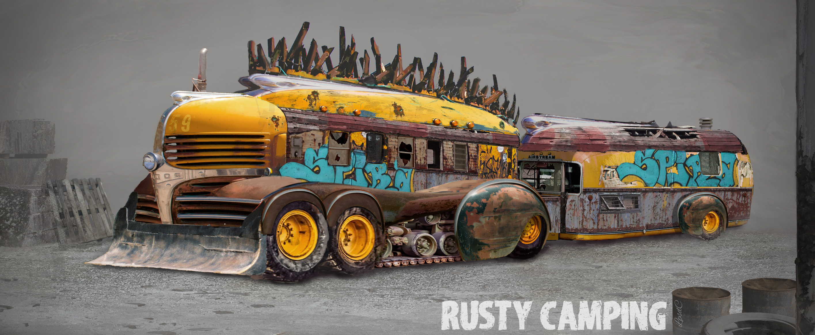 Rusty Excursion RUSTY CAMPING by LPSDC on DeviantArt