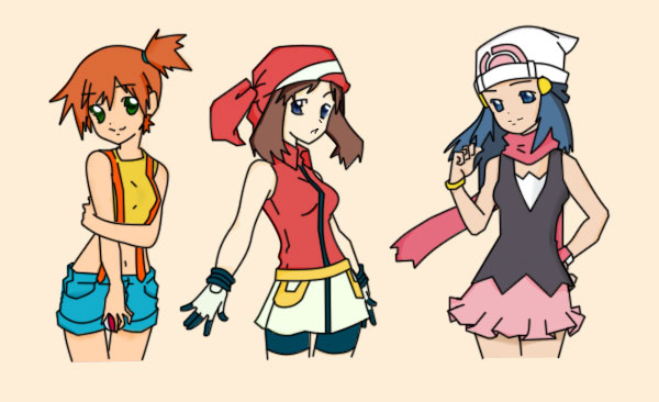 Pokemon girls