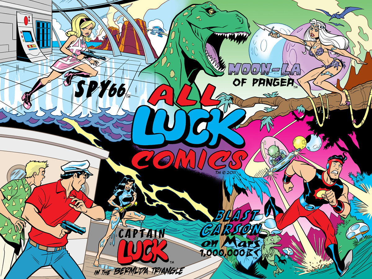 All Luck Comics - Colored