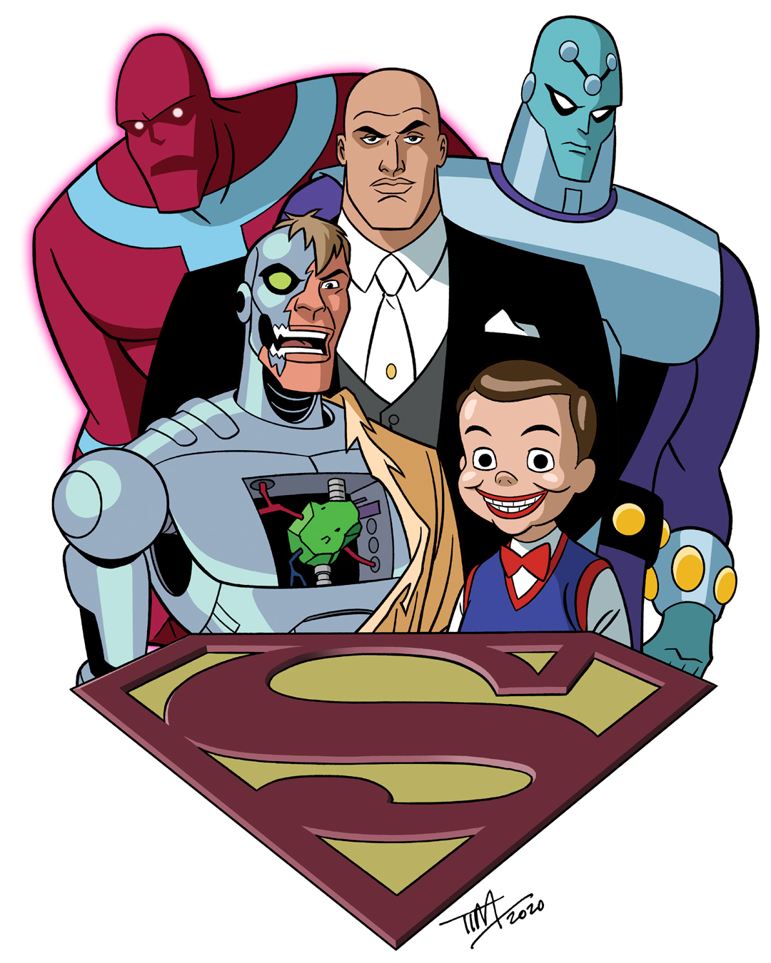 Superman: The Animated Series - Villains 1 by TimLevins on DeviantArt