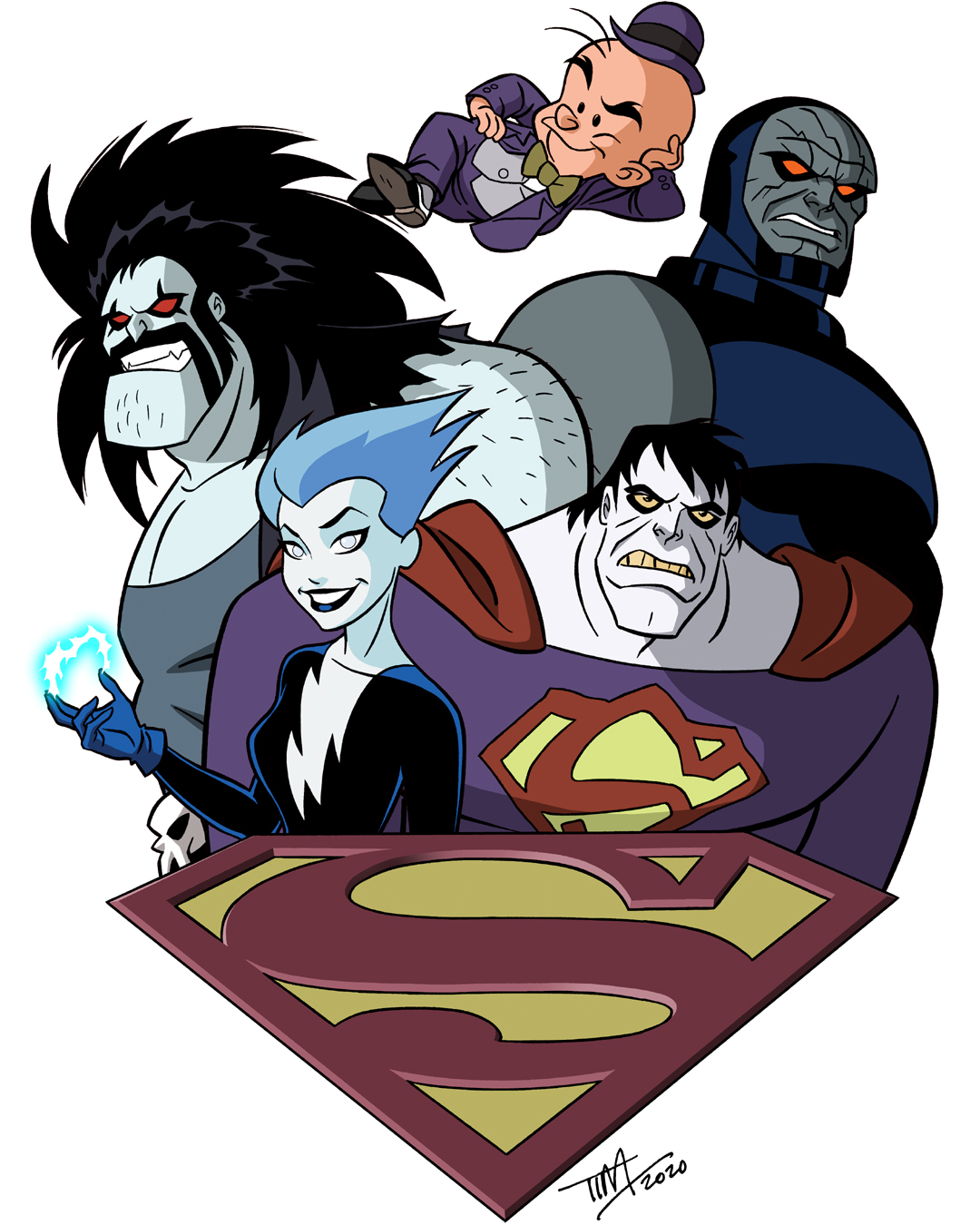 Superman: The Animated Series - Villains 2 by TimLevins on DeviantArt Superman: The Animated Series - Villains 2 by TimLevins on DeviantArt