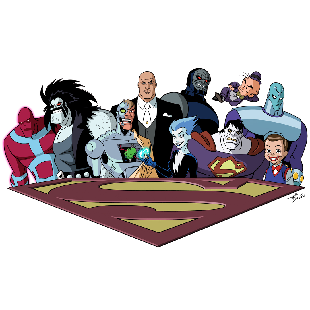 Superman: The Animated Series - Villains Extreme by TimLevins on DeviantArt Superman: The Animated Series - Villains Extreme by TimLevins on DeviantArt