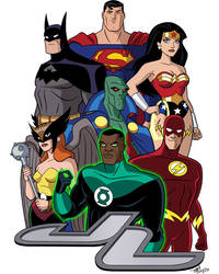 Justice League by TimLevins