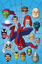 Spider-Man 60th Anniversary Animated Series cover