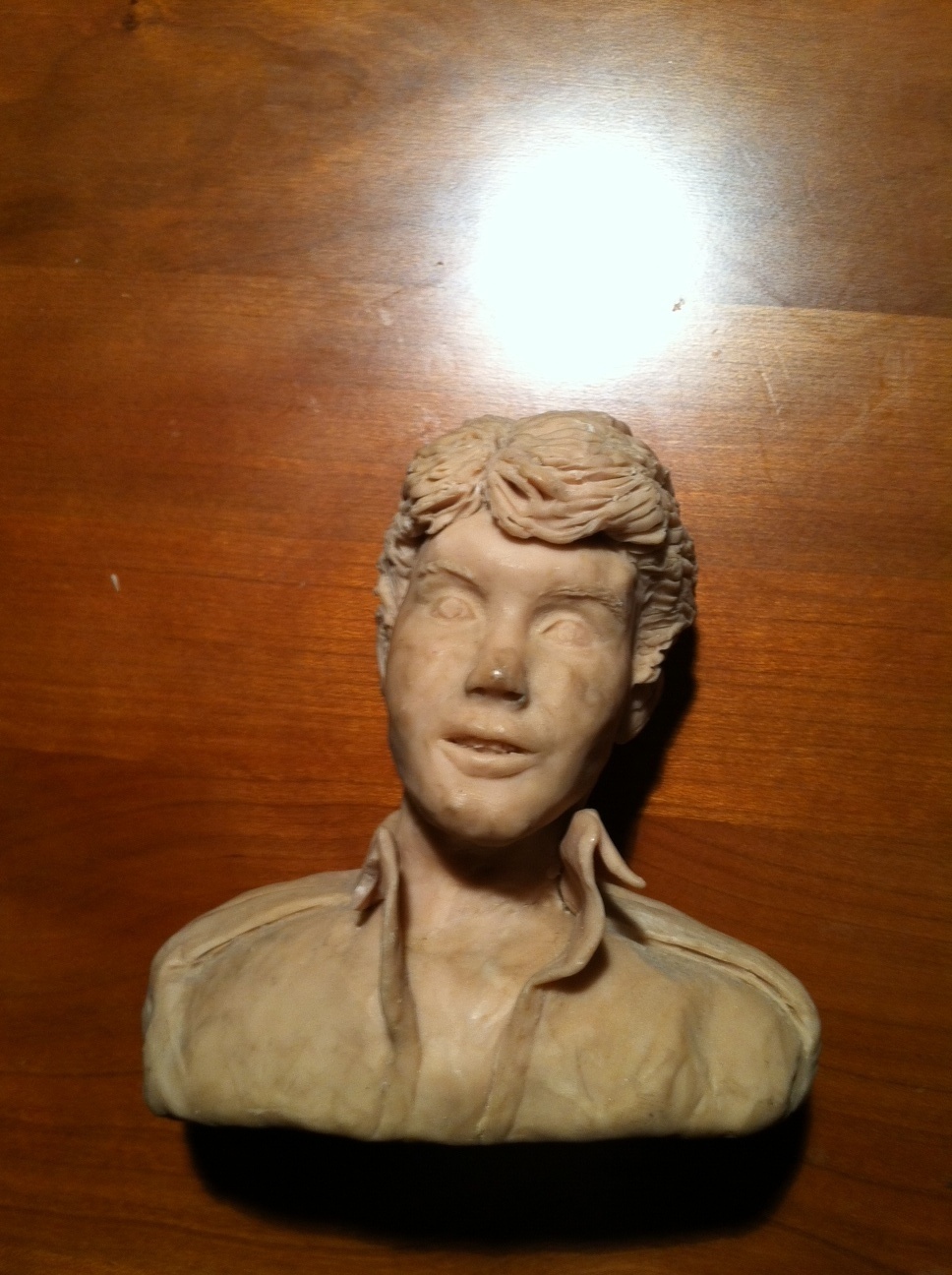 Ted Protrait Sculpture 2