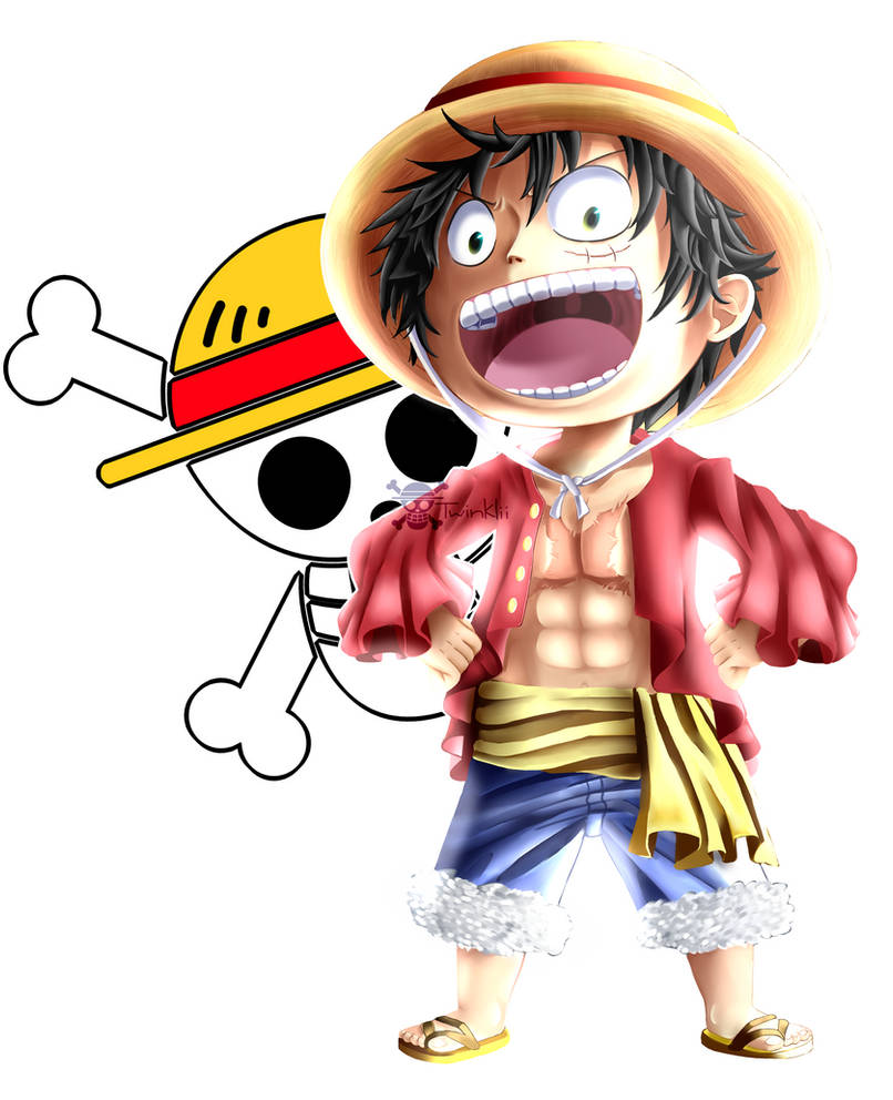 One Piece: Chibi Luffy by sorel-chama on DeviantArt