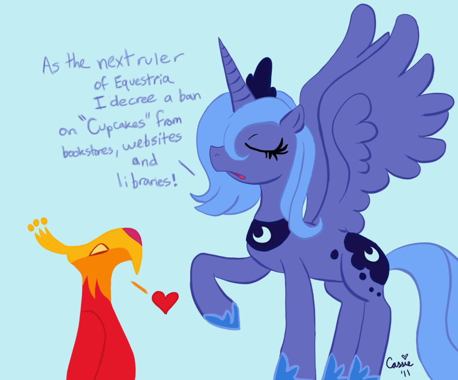 Luna's First Proclamation by Wolf-Fairy