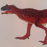 Carnotaurus coloured