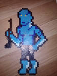 Perler: Abe Sapien by worldwanderer