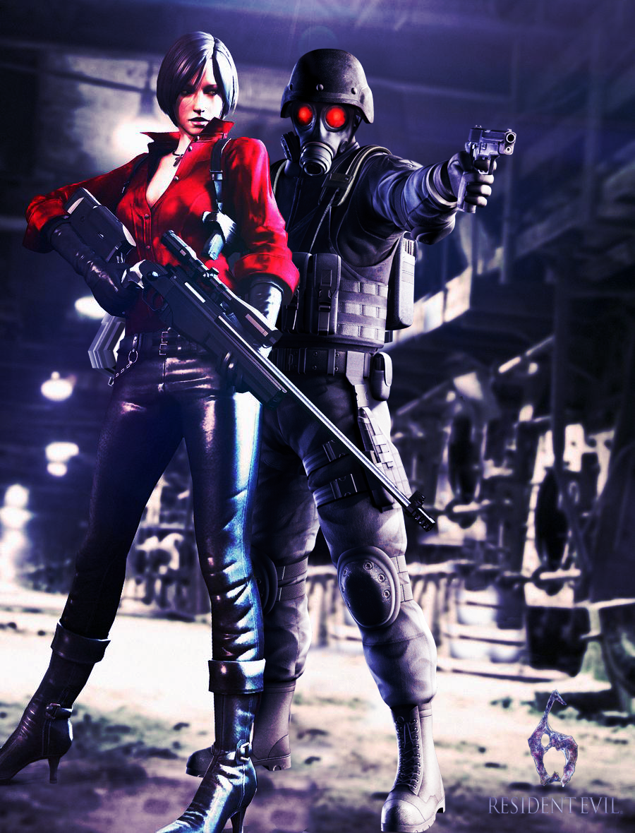 Resident Evil 6: Ada Wong and HUNK by RunzaMan on DeviantArt