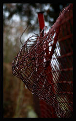 red fence by Ketike