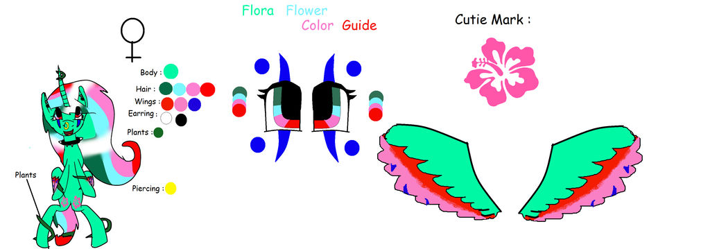 Flowercolor Guild Flora Flower Color Guide by FloraFlowerOfficial on DeviantArt