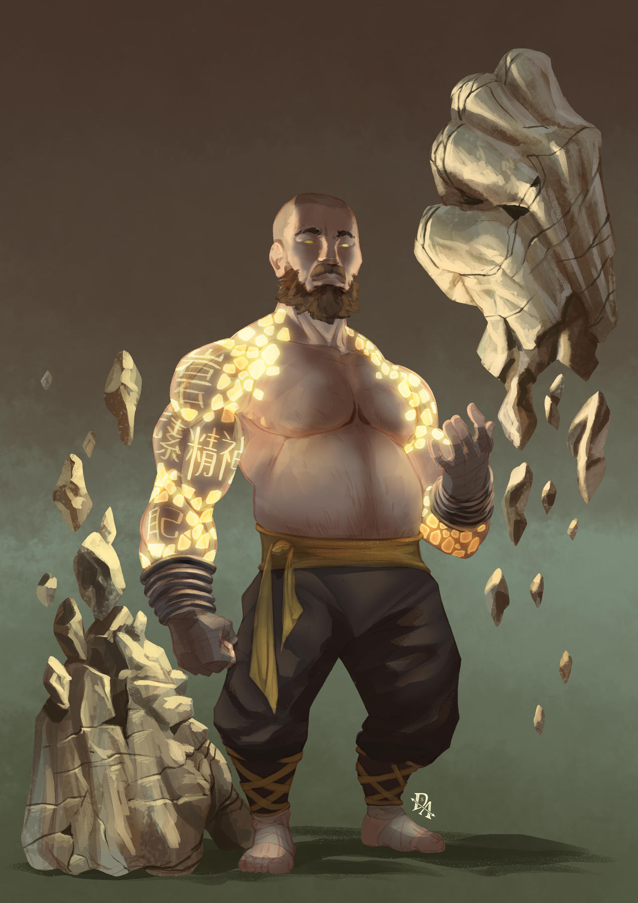 Stone Dwarf by DubiousArtiste004 on DeviantArt