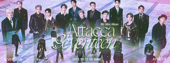 SEVENTEEN 9th Mini Album - ATTACCA