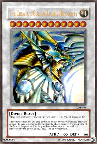 yugioh the creator god of light horakhty deck custom metal card Light, Golden English New Toys YCS Nagoya 2025; 5-2 record: