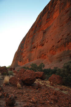 The Olgas at Sunset