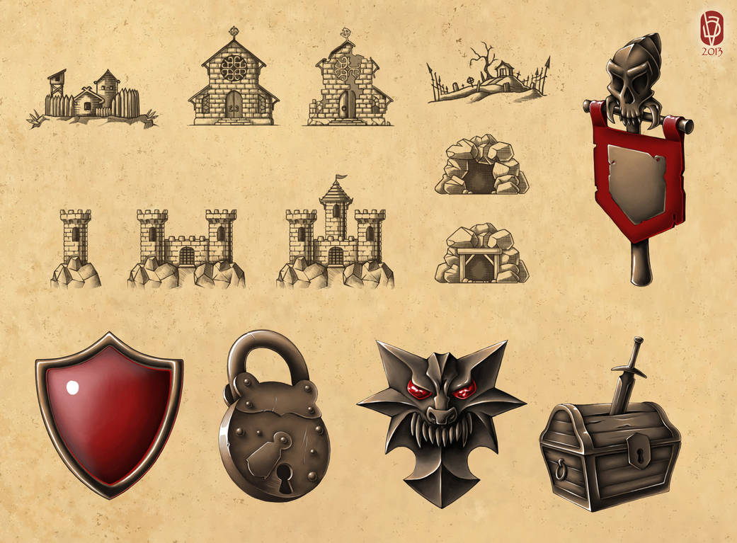Map Objects by Mad-Hatman on DeviantArt