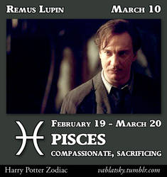 Remus Lupin - Pisces