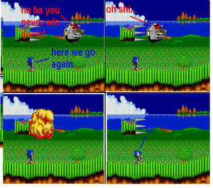 how sonic wins all the time