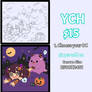 Monster Halloween YCH