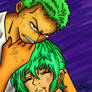 Zoro and Lora: saving me...