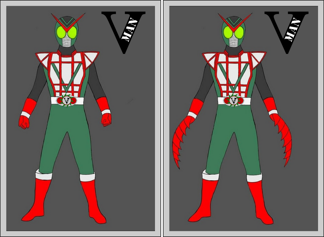 Kamen Rider V-man by Rizky2706 on DeviantArt