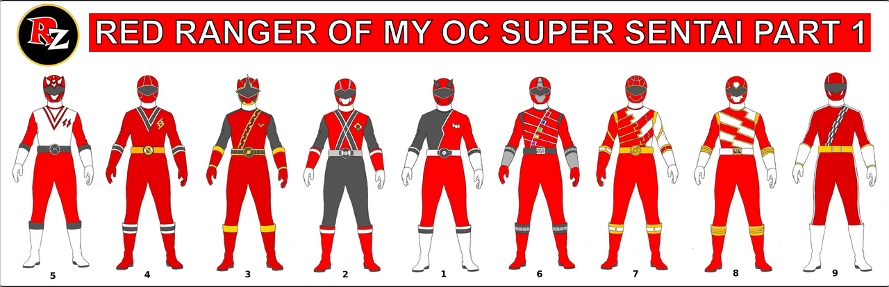Red Ranger of My OC Super Sentai part 1 by Rizky2706 on DeviantArt
