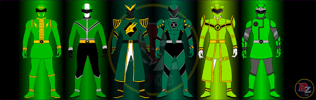 Oc Ranger Team Deviantart Green Ranger of My OC Super Sentai part 4 by Rizky2706 on DeviantArt