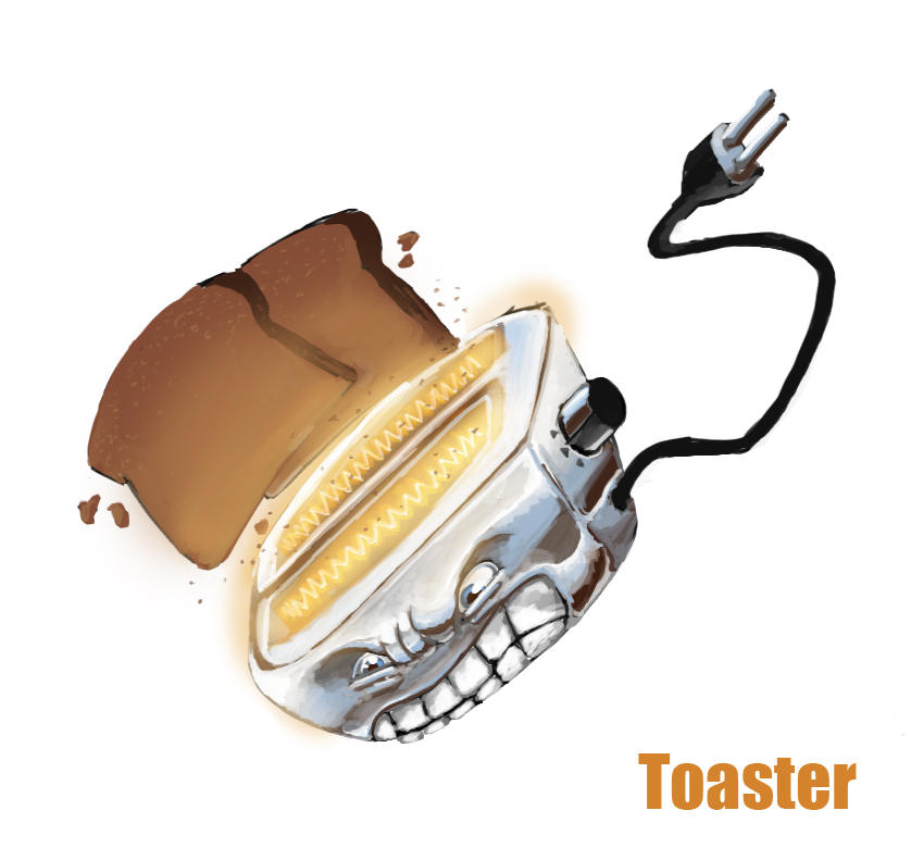 painting dump 11-Toaster by RafaelVallaperde on DeviantArt